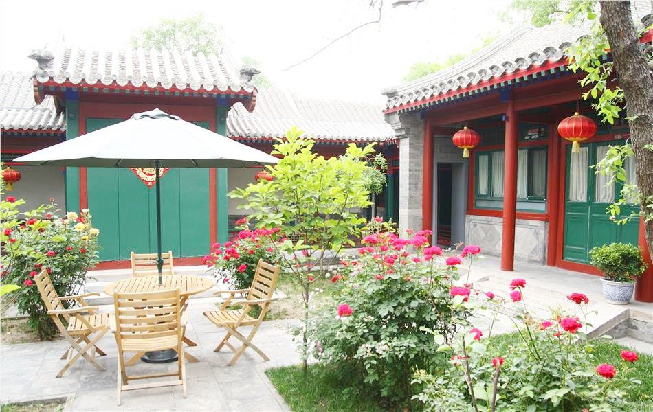 2023北京四合院别墅花园图片