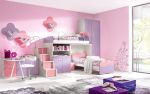 女生粉色房间组合家具装修