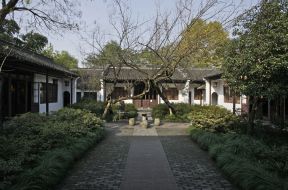 北京四合院古典别墅花园图片