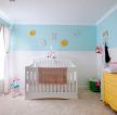 婴儿房墙面漆颜色效果图