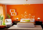 家装卧室墙面漆颜色效果图