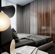 40平米单身公寓商务风格卧室装修图片
