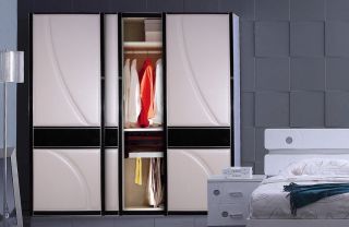 现代索菲亚衣柜门颜色搭配效果图片