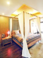 东南亚风格卧室床装修效果图图片