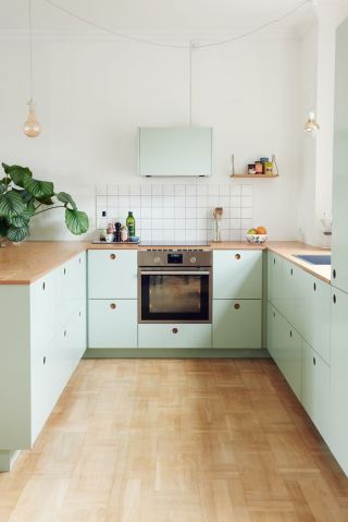 温馨厨房橱柜效果图大全图片