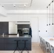 单身公寓小户型房屋餐厅厨房一体平面设计图