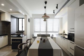 单身公寓小户型房屋厨餐厅平面设计图