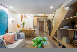 小户型复式单身公寓房屋平面设计图