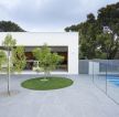 现代极简别墅私家庭院景观设计