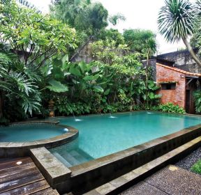 私家庭院景观浴池装修设计-每日推荐