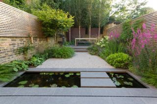 私家庭院景观简单造型设计效果