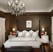 欧式古典卧室床头壁灯装修设计图片