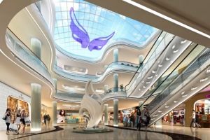 天霸设计为您定制别具一格的新疆购物中心装修设计方案