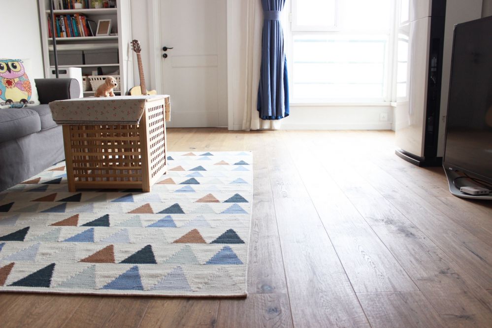 北欧风格客厅地毯装修效果图2021