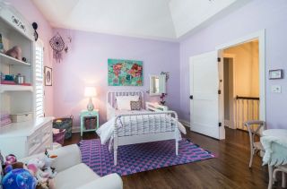 公主房间浅紫色装修设计2023