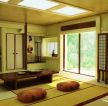 日本民居客厅整体装修风格图片大全