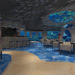 2023海洋世界混搭餐厅地面设计效果图