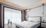 2023舒适简约新中式风格卧室床头台灯设计图片