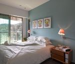 80平米两房简单温馨卧室装修效果图