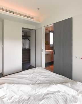 80平米两房简单卧室装修效果图片