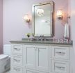 2023家装粉色卫生间浴室柜设计图片欣赏