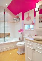 2023家装粉色卫生间图图片欣赏