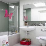 2023家装现代粉色卫生间图片欣赏