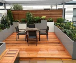 2017别墅屋顶花园创意设计平面图