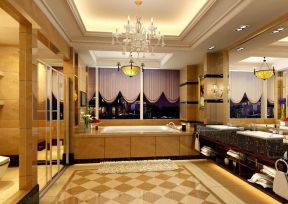 中国最豪华别墅浴室设计图片欣赏