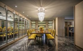 中国最豪华别墅餐厅灯具图片