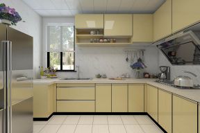 2023新L型厨房窗户效果图片