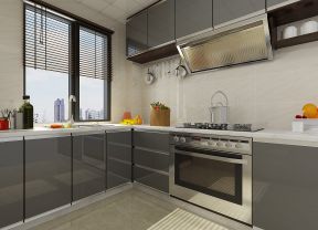 2023新转角厨房窗户设计装修效果图