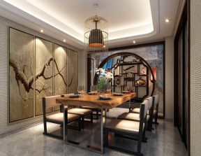 2023明清中式餐厅家具实木餐桌设计