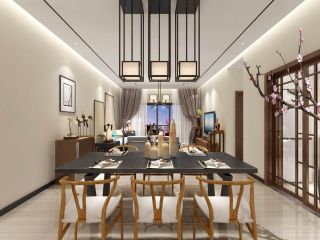 2023明清中式家具餐厅灯具设计
