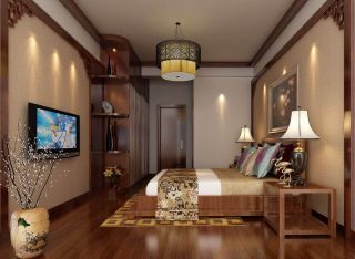 2023卧室明清中式家具实木床设计