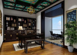 2023中式书房明清家具设计