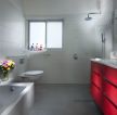 2023单身汉公寓卫生间浴室柜装修图