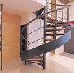 2023简约家庭旋转楼梯现代简约风格设计图