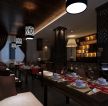 2023中式酒店简约餐厅灯光设计装修效果图大全
