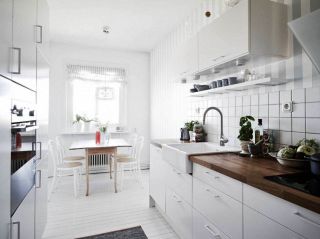 2023北欧风格整体厨房装饰图