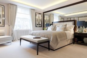 2023主卧室白色美式家具图片一览