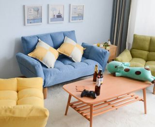 2023客厅时尚懒人沙发颜色效果图片