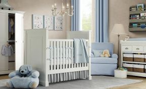2023婴儿卧室家具床装修效果图片