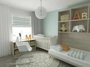 2023卧室家具婴儿床装修效果图