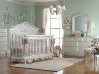 2023奢华婴儿卧室床装修效果图片