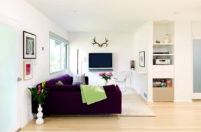 2023现代小户型客厅沙发摆放装饰效果图