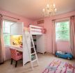 2023欧式粉色儿童卧室吊顶效果图