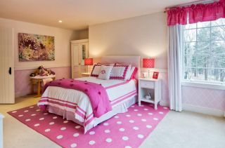 201现代7欧式粉色卧室吊顶效果图