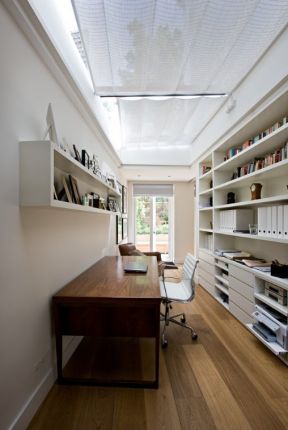 2023欧式长方形书房复合地板装修