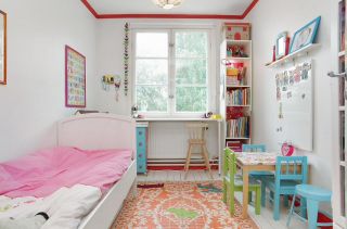 2023红色欢乐的儿童卧室效果图片欣赏